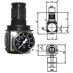 3463GT - RIDUTTORI PER ARIA COMPRESSA &quot;VARIOBLOC&quot; - Orig. Ewo